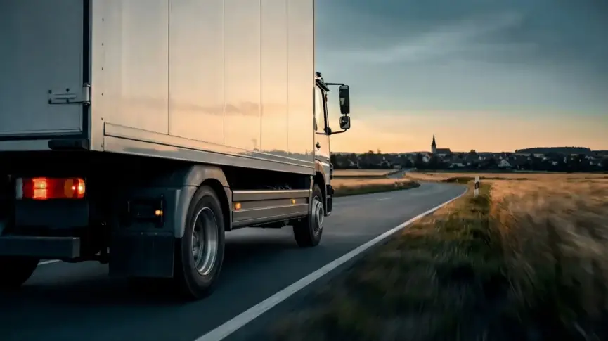 Tiaxon Reifenlösungen für den regionalen Nahverkehr mit LKW im täglichen Transporteinsatz auf Landstraßen